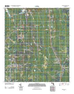 Bostwick Florida Historical topographic map, 1:24000 scale, 7.5 X 7.5 Minute, Year 2012