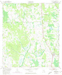 Bostwick Florida Historical topographic map, 1:24000 scale, 7.5 X 7.5 Minute, Year 1949