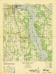 Bostwick Florida Historical topographic map, 1:50000 scale, 15 X 15 Minute, Year 1947
