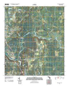 Boulogne Florida Historical topographic map, 1:24000 scale, 7.5 X 7.5 Minute, Year 2011