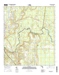 Boulogne Florida Current topographic map, 1:24000 scale, 7.5 X 7.5 Minute, Year 2015