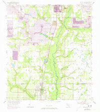 Bowling Green Florida Historical topographic map, 1:24000 scale, 7.5 X 7.5 Minute, Year 1955
