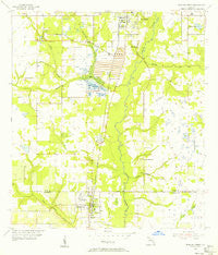 Bowling Green Florida Historical topographic map, 1:24000 scale, 7.5 X 7.5 Minute, Year 1955