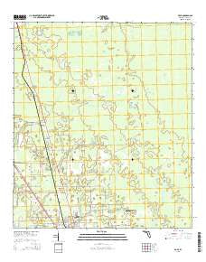Boyd Florida Current topographic map, 1:24000 scale, 7.5 X 7.5 Minute, Year 2015