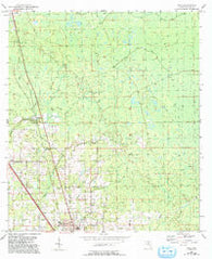 Boyd Florida Historical topographic map, 1:24000 scale, 7.5 X 7.5 Minute, Year 1954