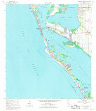 Bradenton Beach Florida Historical topographic map, 1:24000 scale, 7.5 X 7.5 Minute, Year 1964