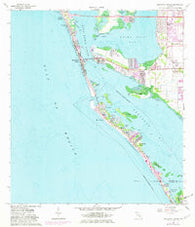 Bradenton Beach Florida Historical topographic map, 1:24000 scale, 7.5 X 7.5 Minute, Year 1964
