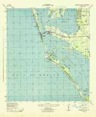 Bradenton Beach Florida Historical topographic map, 1:31680 scale, 7.5 X 7.5 Minute, Year 1944