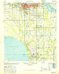 Bradenton Florida Historical topographic map, 1:24000 scale, 7.5 X 7.5 Minute, Year 1947