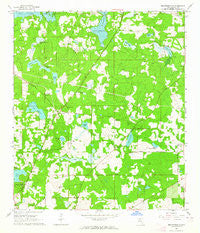Bradfordville Florida Historical topographic map, 1:24000 scale, 7.5 X 7.5 Minute, Year 1963