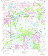 Bradley Junction Florida Historical topographic map, 1:24000 scale, 7.5 X 7.5 Minute, Year 1949