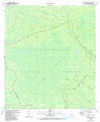 Bradwell Bay Florida Historical topographic map, 1:24000 scale, 7.5 X 7.5 Minute, Year 1990
