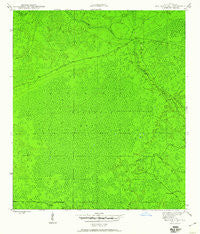 Bradwell Bay Florida Historical topographic map, 1:24000 scale, 7.5 X 7.5 Minute, Year 1945