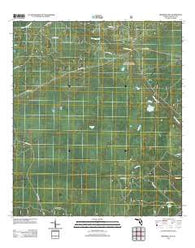 Bradwell Bay Florida Historical topographic map, 1:24000 scale, 7.5 X 7.5 Minute, Year 2012