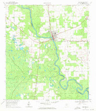 Branford Florida Historical topographic map, 1:24000 scale, 7.5 X 7.5 Minute, Year 1968