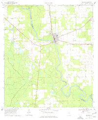 Branford Florida Historical topographic map, 1:24000 scale, 7.5 X 7.5 Minute, Year 1968