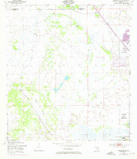 Brighton SW Florida Historical topographic map, 1:24000 scale, 7.5 X 7.5 Minute, Year 1953