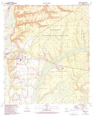Bristol Florida Historical topographic map, 1:24000 scale, 7.5 X 7.5 Minute, Year 1990