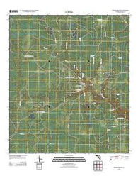 Broad Branch Florida Historical topographic map, 1:24000 scale, 7.5 X 7.5 Minute, Year 2012