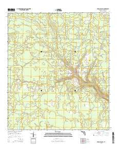 Broad Branch Florida Current topographic map, 1:24000 scale, 7.5 X 7.5 Minute, Year 2015