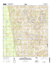 Bronson SE Florida Current topographic map, 1:24000 scale, 7.5 X 7.5 Minute, Year 2015