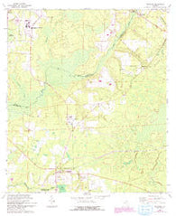 Brooker Florida Historical topographic map, 1:24000 scale, 7.5 X 7.5 Minute, Year 1966