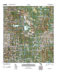 Brooksville Florida Historical topographic map, 1:24000 scale, 7.5 X 7.5 Minute, Year 2012