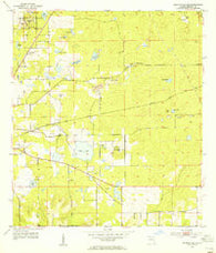 Brooksville SE Florida Historical topographic map, 1:24000 scale, 7.5 X 7.5 Minute, Year 1954