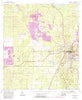Brooksville Florida Historical topographic map, 1:24000 scale, 7.5 X 7.5 Minute, Year 1954