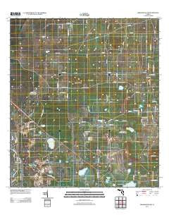 Brooksville NW Florida Historical topographic map, 1:24000 scale, 7.5 X 7.5 Minute, Year 2012