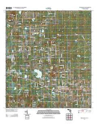 Brooksville SE Florida Historical topographic map, 1:24000 scale, 7.5 X 7.5 Minute, Year 2012