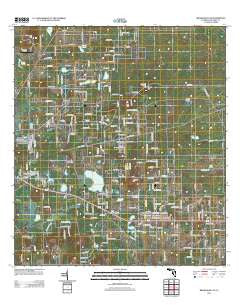 Brooksville SE Florida Historical topographic map, 1:24000 scale, 7.5 X 7.5 Minute, Year 2012
