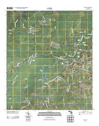 Bruce Florida Historical topographic map, 1:24000 scale, 7.5 X 7.5 Minute, Year 2012