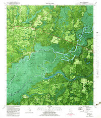 Bruce Florida Historical topographic map, 1:24000 scale, 7.5 X 7.5 Minute, Year 1982