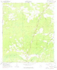 Bryceville Florida Historical topographic map, 1:24000 scale, 7.5 X 7.5 Minute, Year 1964