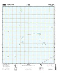 Buchanan Keys Florida Current topographic map, 1:24000 scale, 7.5 X 7.5 Minute, Year 2015