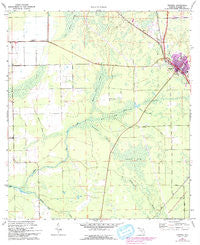 Bunnell Florida Historical topographic map, 1:24000 scale, 7.5 X 7.5 Minute, Year 1970