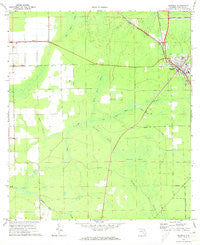 Bunnell Florida Historical topographic map, 1:24000 scale, 7.5 X 7.5 Minute, Year 1970
