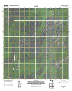 Burns Lake Florida Historical topographic map, 1:24000 scale, 7.5 X 7.5 Minute, Year 2012