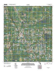 Callahan Florida Historical topographic map, 1:24000 scale, 7.5 X 7.5 Minute, Year 2012