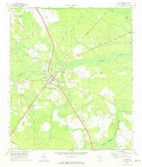 Callahan Florida Historical topographic map, 1:24000 scale, 7.5 X 7.5 Minute, Year 1970