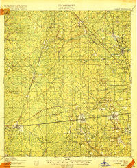 Cambon Florida Historical topographic map, 1:62500 scale, 15 X 15 Minute, Year 1918