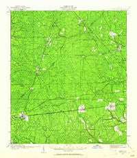 Cambon Florida Historical topographic map, 1:62500 scale, 15 X 15 Minute, Year 1917
