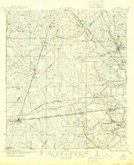 Cambon Florida Historical topographic map, 1:62500 scale, 15 X 15 Minute, Year 1918