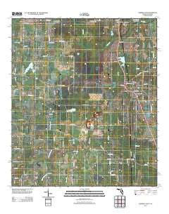 Campbellton Florida Historical topographic map, 1:24000 scale, 7.5 X 7.5 Minute, Year 2012