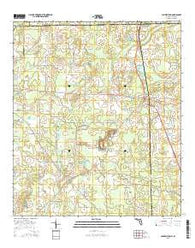 Campbellton Florida Current topographic map, 1:24000 scale, 7.5 X 7.5 Minute, Year 2015