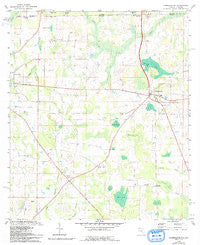 Campbellton Florida Historical topographic map, 1:24000 scale, 7.5 X 7.5 Minute, Year 1982