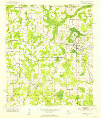 Campbellton Florida Historical topographic map, 1:24000 scale, 7.5 X 7.5 Minute, Year 1952