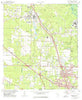Cantonment Florida Historical topographic map, 1:24000 scale, 7.5 X 7.5 Minute, Year 1978
