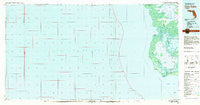 Cape Sable Florida Historical topographic map, 1:100000 scale, 30 X 60 Minute, Year 1981